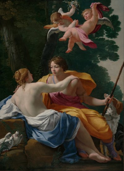 Venus und Adonis von Simon Vouet